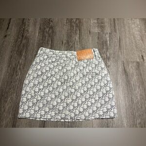 Women’s Christian (Dior) Jeans Logo Skirt S